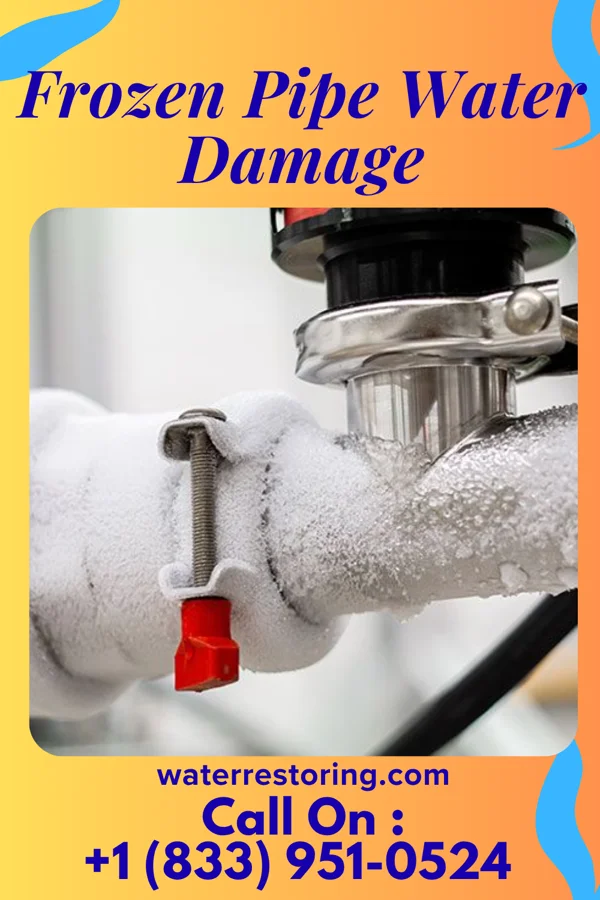 Frozen Pipe Water Damage in Campti, LA